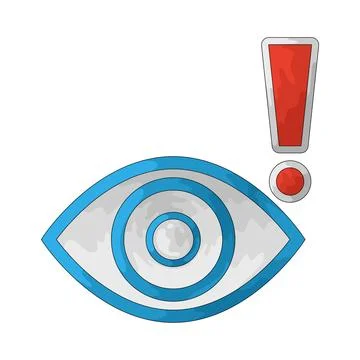 Attention illustration 스톡 일러스트