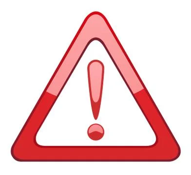 Attention symbol Stock Illustration
