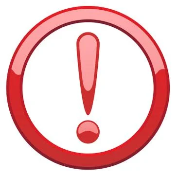 Attention symbol Stock Illustration