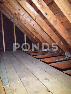 Attic Crawl Space Stock Photos
