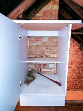 Attic Insulation Stock Photos