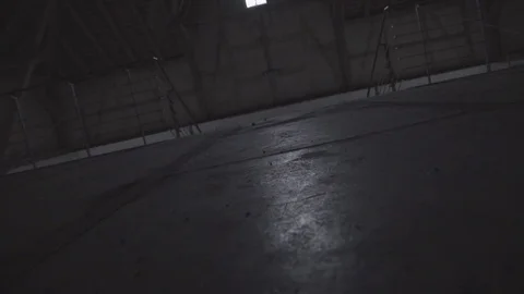 Attic of an old farmer house #2 Stock Footage 80279292