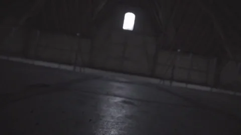 Attic of an old farmer house #4 Stock Footage 80279271