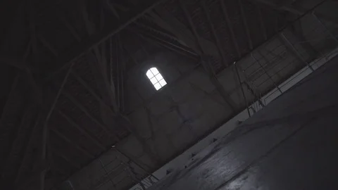 Attic of an old farmer house #5 Stock Footage 80279246