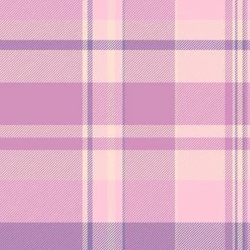Attire fabric seamless pattern, colour textile texture tartan. Cute backgro.. Stock Illustration