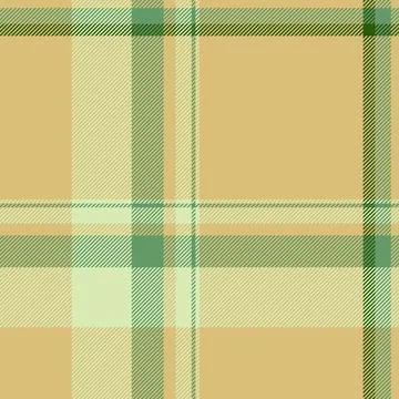 Attire plaid pattern vector, square texture seamless fabric. 1950s tartan b.. Stock Illustration