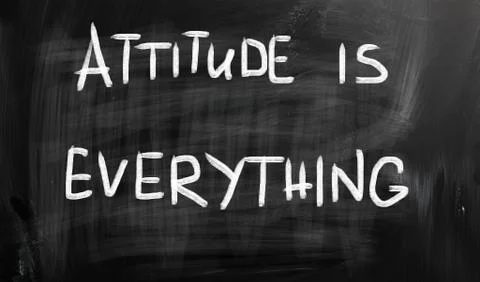 Attitude is everything Stock Illustration