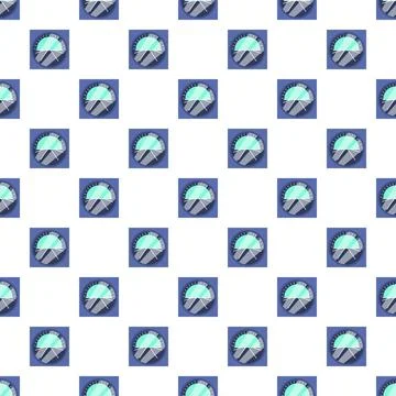 Attitude indicator aviation seamless pattern background 库存插图