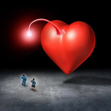 Attracted To Love Stock Illustration