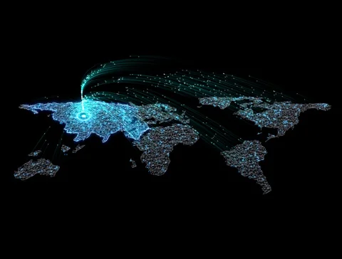 Attractin Network Europe Stock Footage 99965567