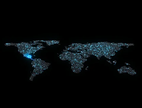 Attracting Network America Stock Footage 99966489