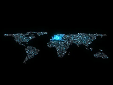 Attracting Network Europe Video stock 99966497