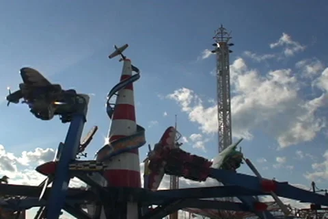 Attraction Aircraft 動画素材 8554982