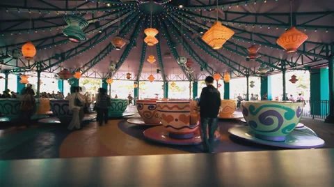 Attraction, centrifuge Stock Footage 34834368