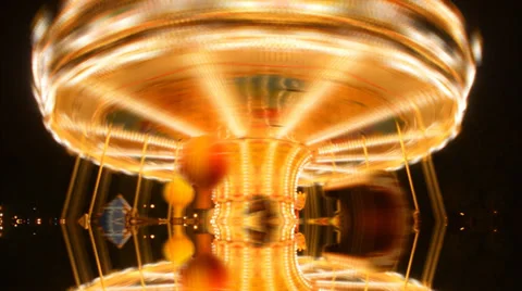 Attraction with reflection, timelapse Stock Footage 34335358