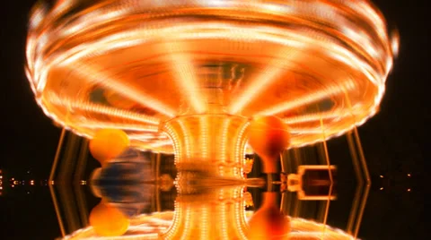 Attraction with reflection, timelapse Vídeos de archivo 34335455