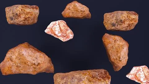 Attraction of stones Illustration