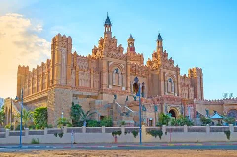 The attractions in Eilat Stockfoto's