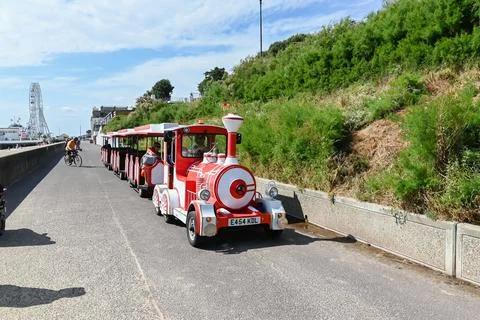 Attractions train Foto stock