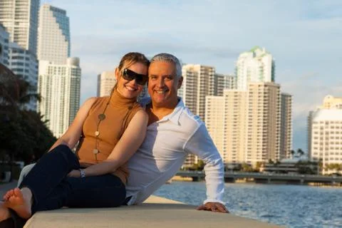 Attractive couple Stock Photos