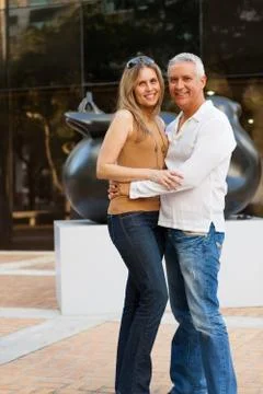 Attractive couple Stock Photos