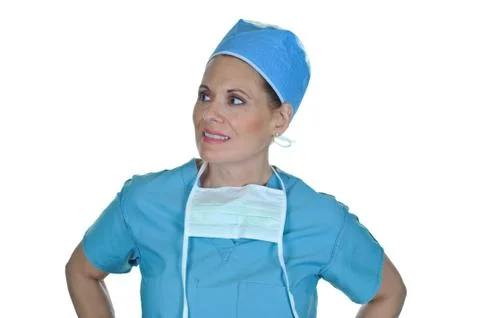 Attractive Female Surgeon Stock Photos