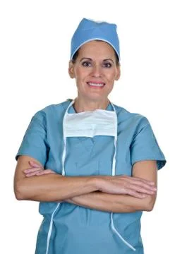 Attractive Female Surgeon Stock Photos