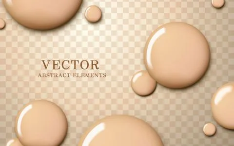 Attractive foundation texture Stock Illustration