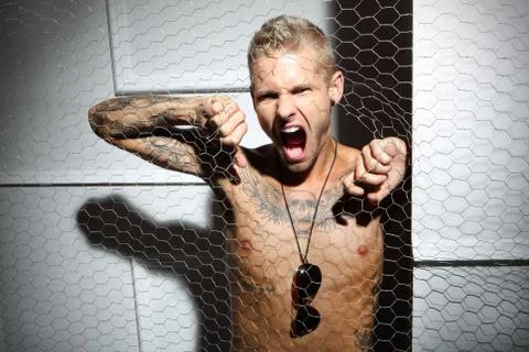 Attractive man Stock Photos