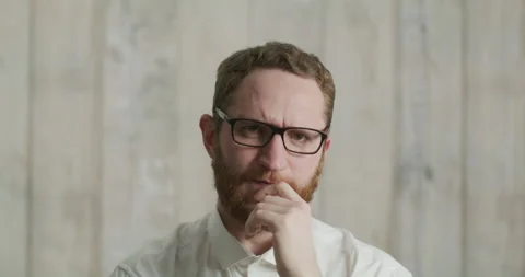 Attractive office worker is angry, indignant, exploding with emotion Stock Footage 202098069