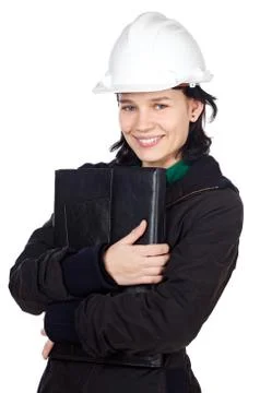 Attractive student of engineering Stock Photos