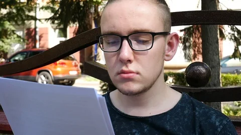 An Attractive Student Prepars for Exams 스톡 동영상 114799188