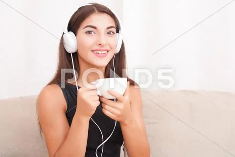 Attractive woman portrait Stock Photos