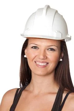 Attractive young engineer Stock Photos