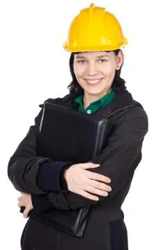 Attractive young engineer Stock Photos