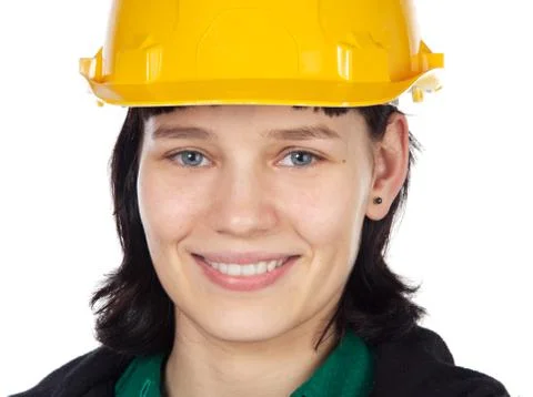 Attractive young engineer Stock Photos