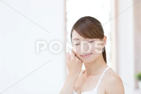 Attractive young girl portrait Stock Photos