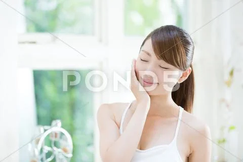 Attractive young girl portrait Stock Photos