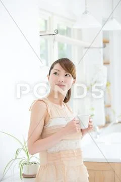 Attractive young girl portrait Stock Photos