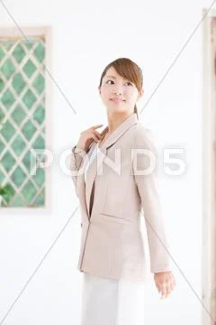 Attractive young girl portrait Stock Photos