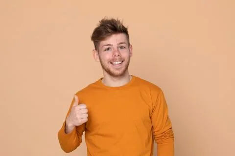 Attractive young guy Stock Photos