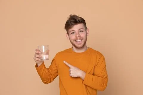 Attractive young guy Stock Photos