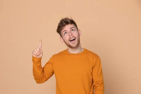 Attractive young guy Stock Photos