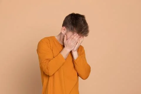 Attractive young guy Foto stock