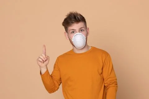 Attractive young guy Foto stock