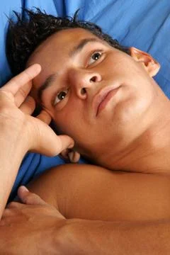 Attractive young man Stock Photos
