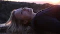 Attractive young woman relaxing HD Footage