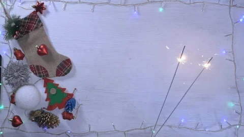 Attributes winter holidays Stock Footage 113466546