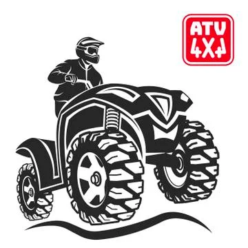 Atv Stock Illustration