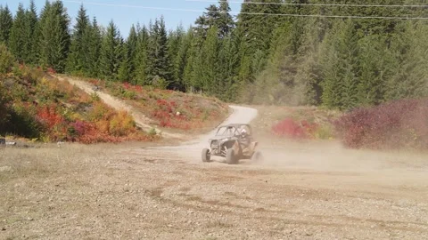 ATV Quad driving Stock-Footage 252480449